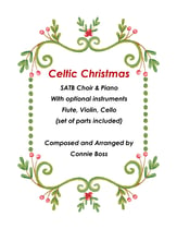 Celtic Christmas SATB Book SATB choral sheet music cover